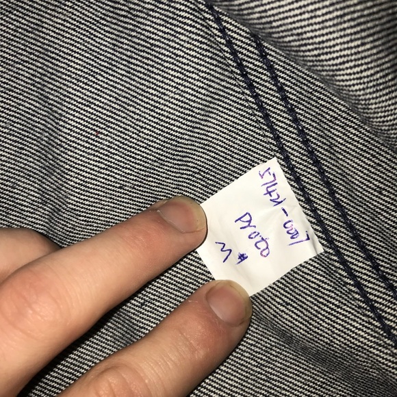 PROTOTYPE Levi’s Jean Jacket/Hoodie - Picture 2 of 4